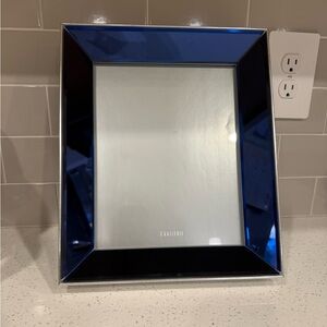 Z Gallerie Prism Mirrored Blue picture photo frame